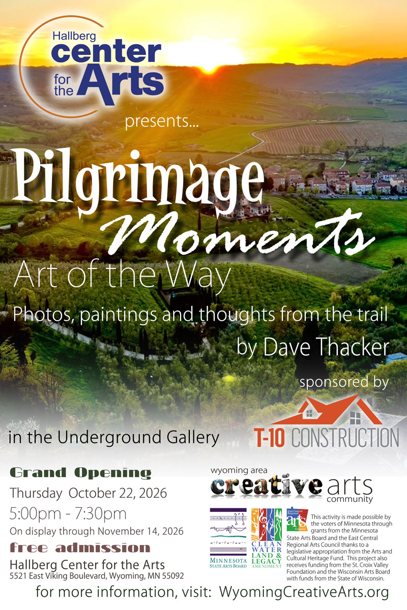 Thacker Web3 Pilgrimage Moments - Art of the Way. Photos, paintings and thoughts from the trail. by Dave Thacker in the Underground Gallery